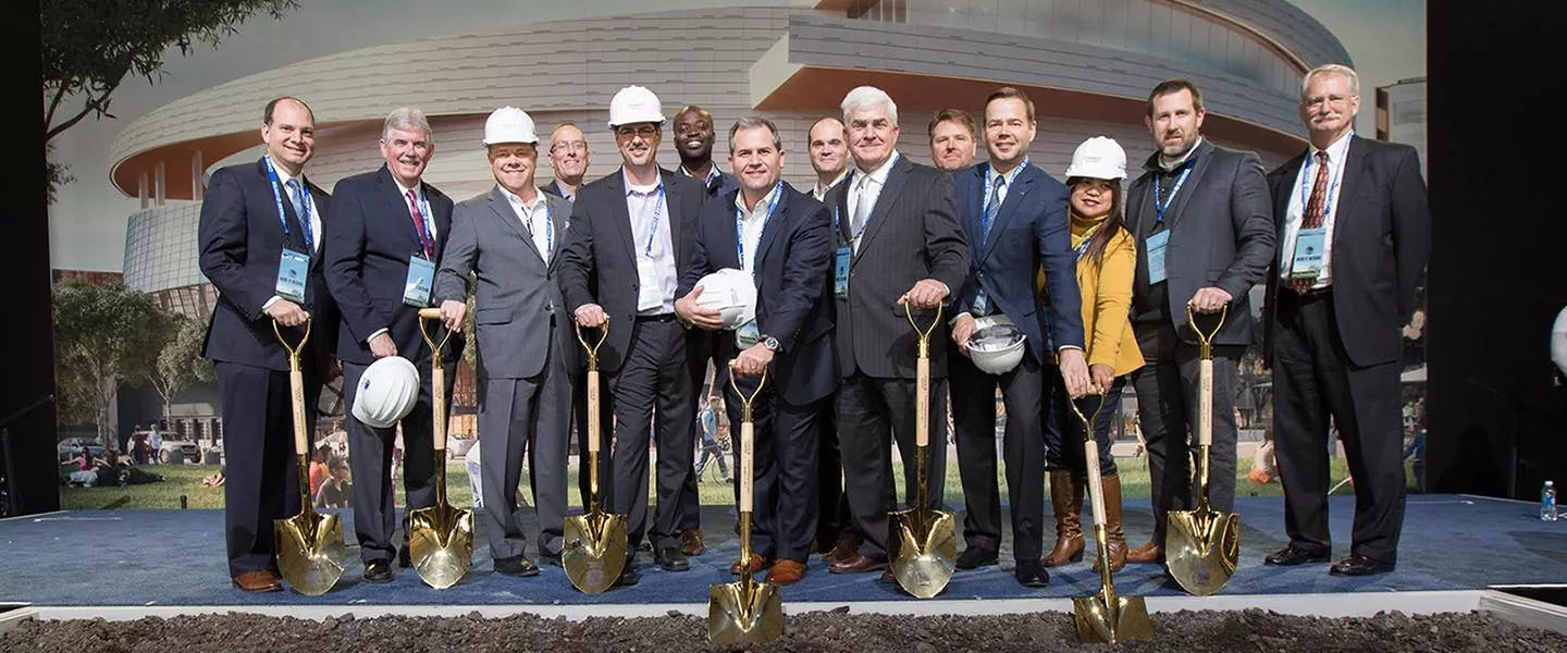 Groundbreaking Ceremony at the Chase Center