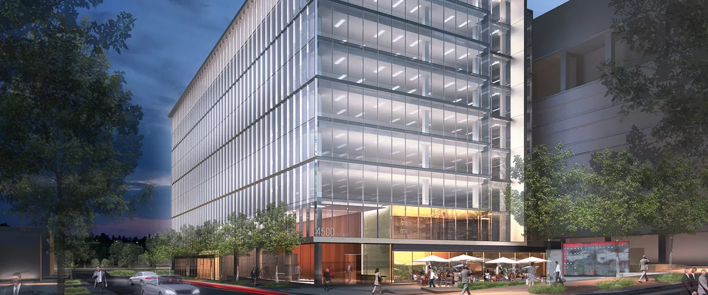 Bethesda's First LEED Platinum Office Building Tops Out with Perfect Safety Record