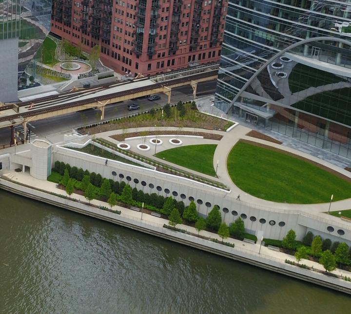 River Point Plaza and Track Overbuild