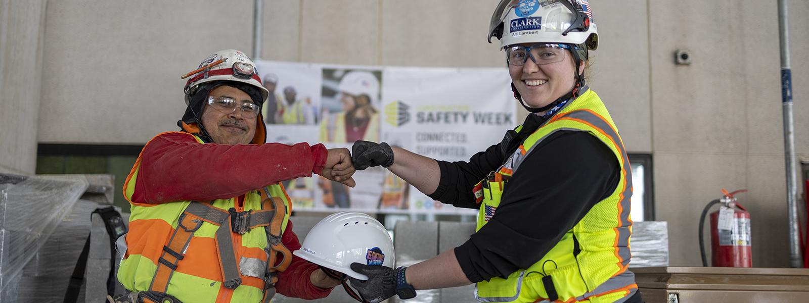 Clark to Require Trade Contractors to Switch From Hard Hats to Safety Helmets