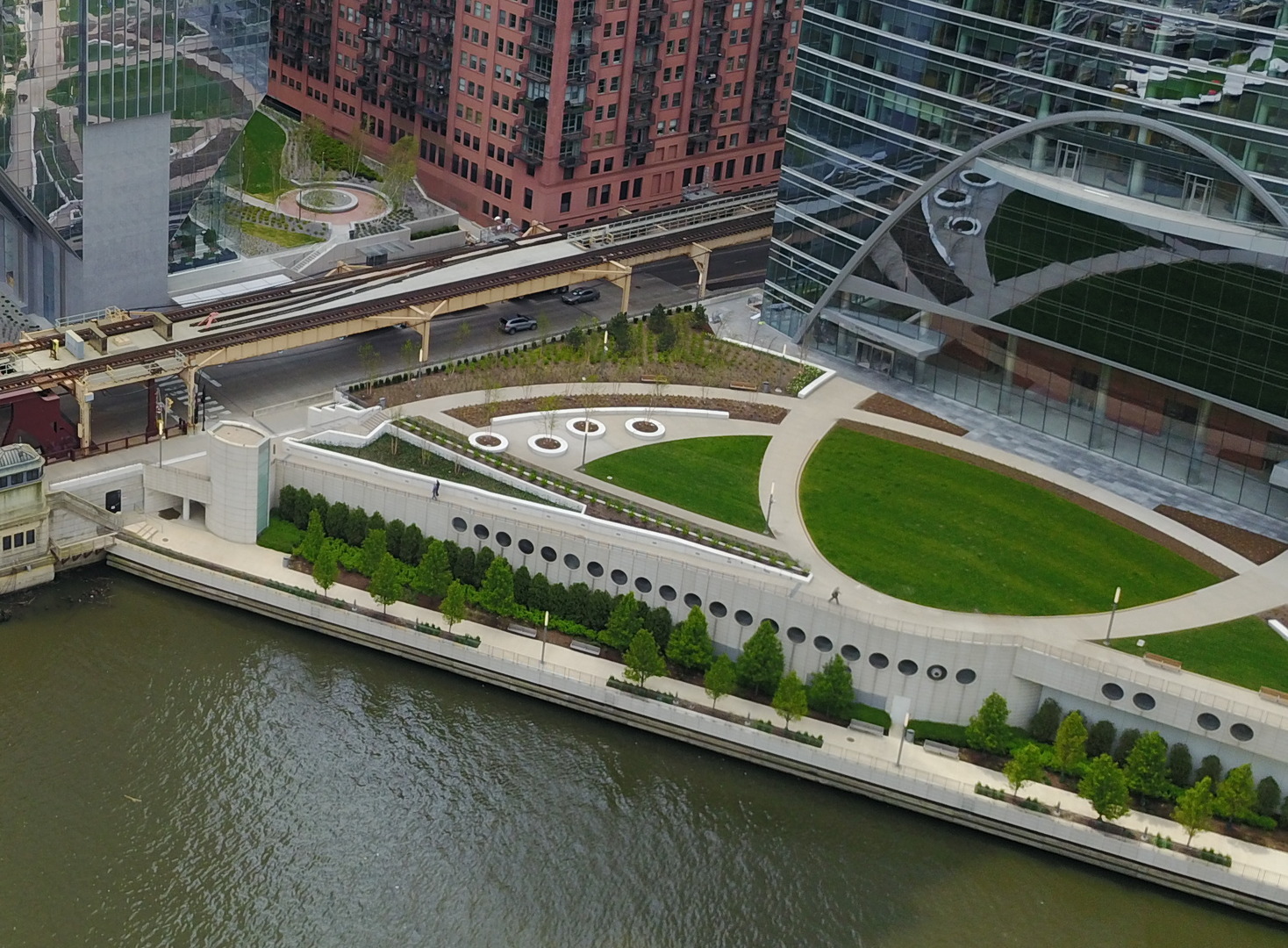 River Point Plaza and Track Overbuild