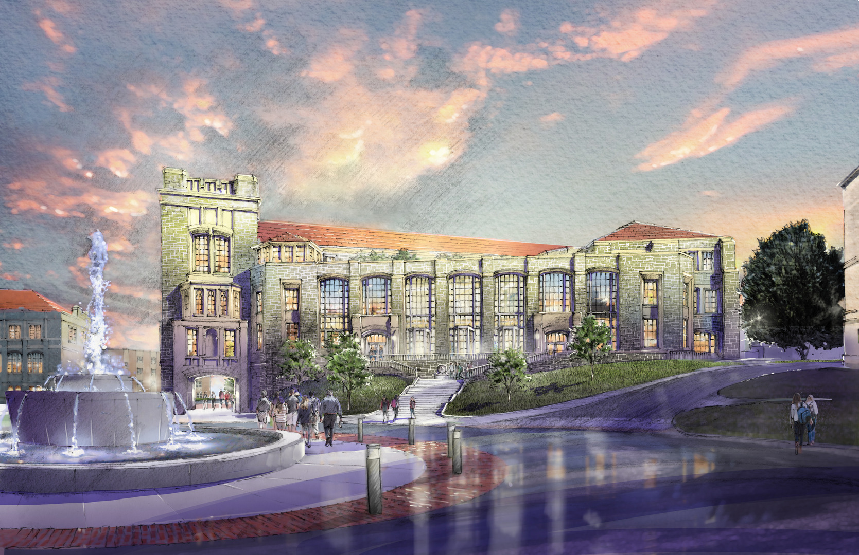 Catholic University Conway School of Nursing and Campus Gateway