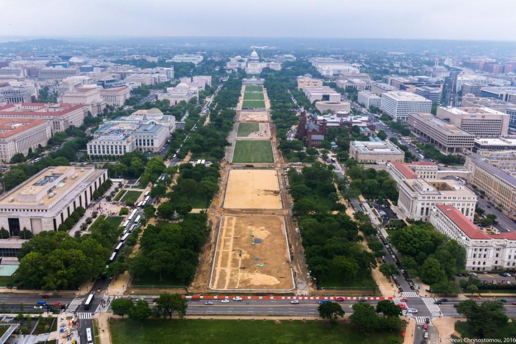 National Mall Turf & Soil Restoration, Phase 1