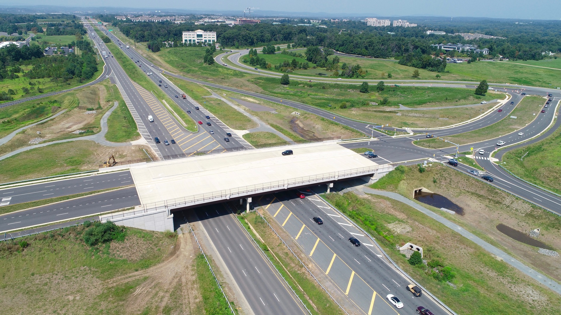 Route 7 and Ashburn Village Boulevard Interchange
