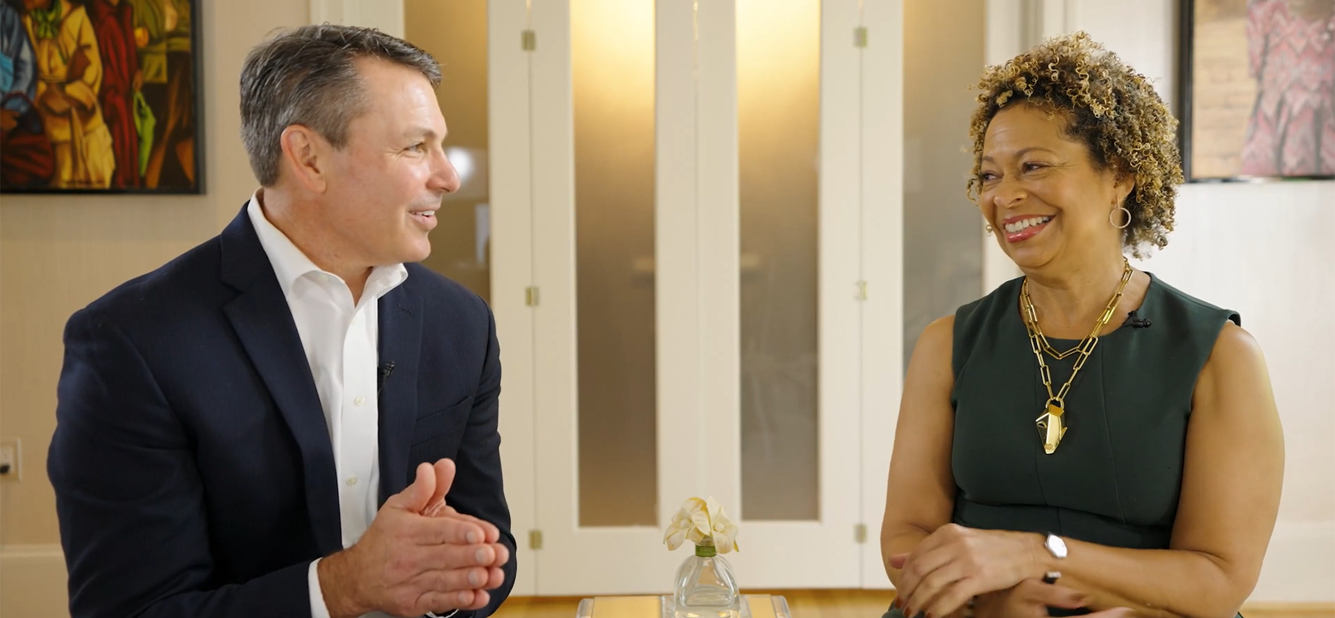 Deryl McKissack, president and CEO of McKissack & McKissack&nbsp;joined the SPP ENCORE Conference to share her career perspectives on being a minority- and women-owned business leader in the AEC industry during a conversation with Clark Executive Vice President Brian Flegel.