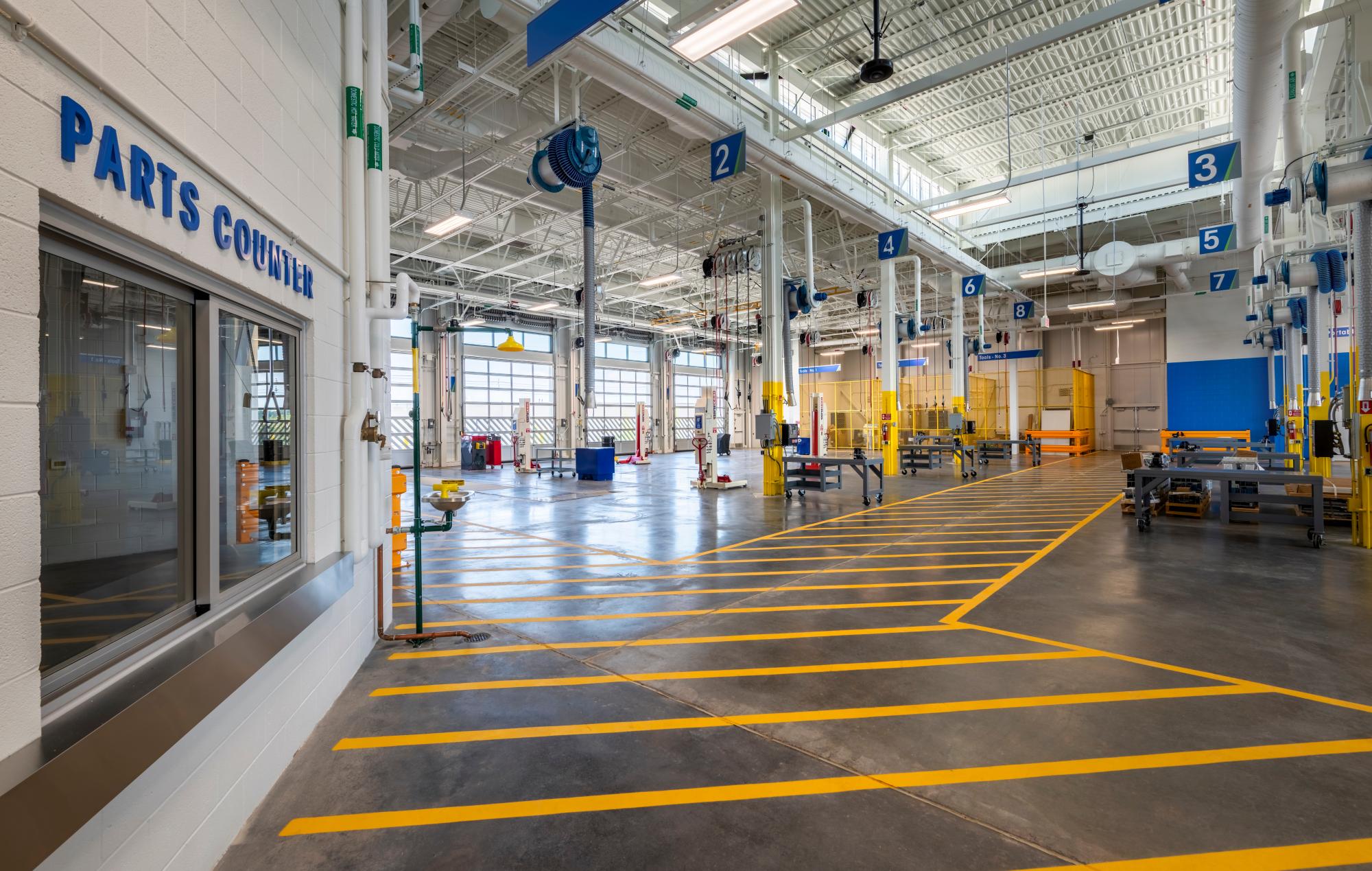 Heavy Maintenance Facilities - Hayward bus