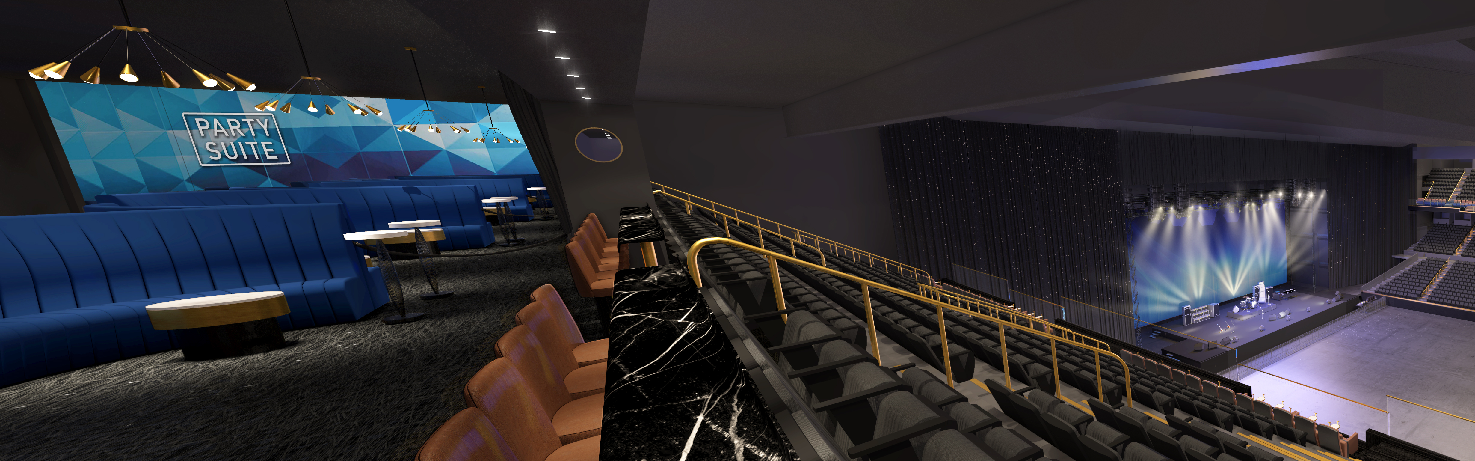 Baltimore Arena interior rendering