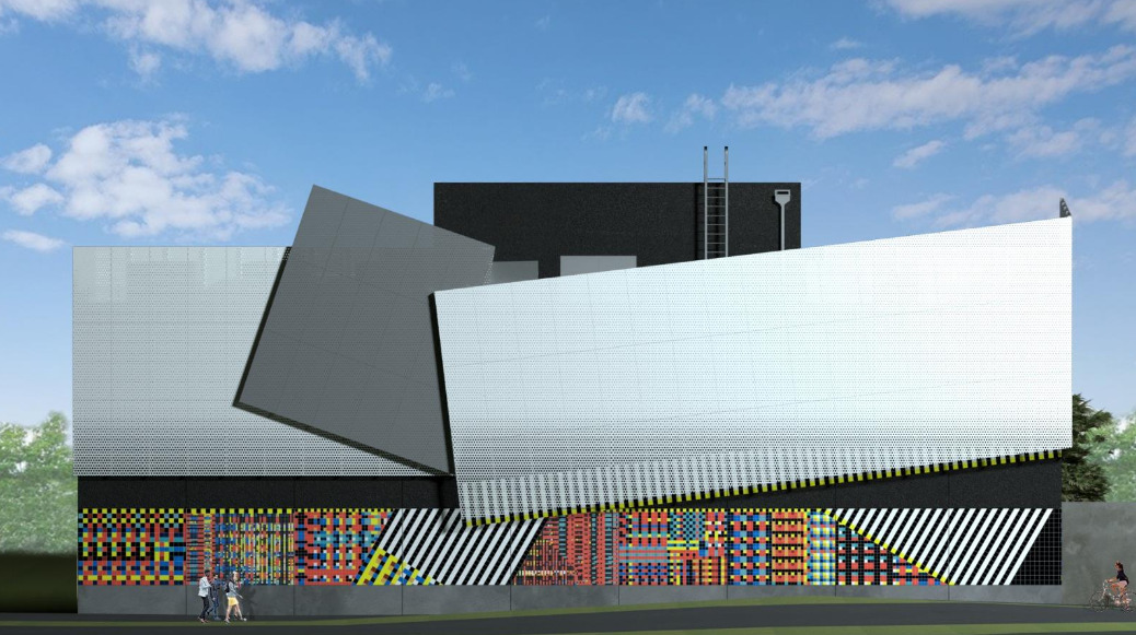 Dominion Energy Crystal City Substation rendering