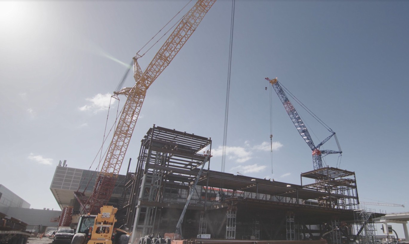 IAH Truss Installation