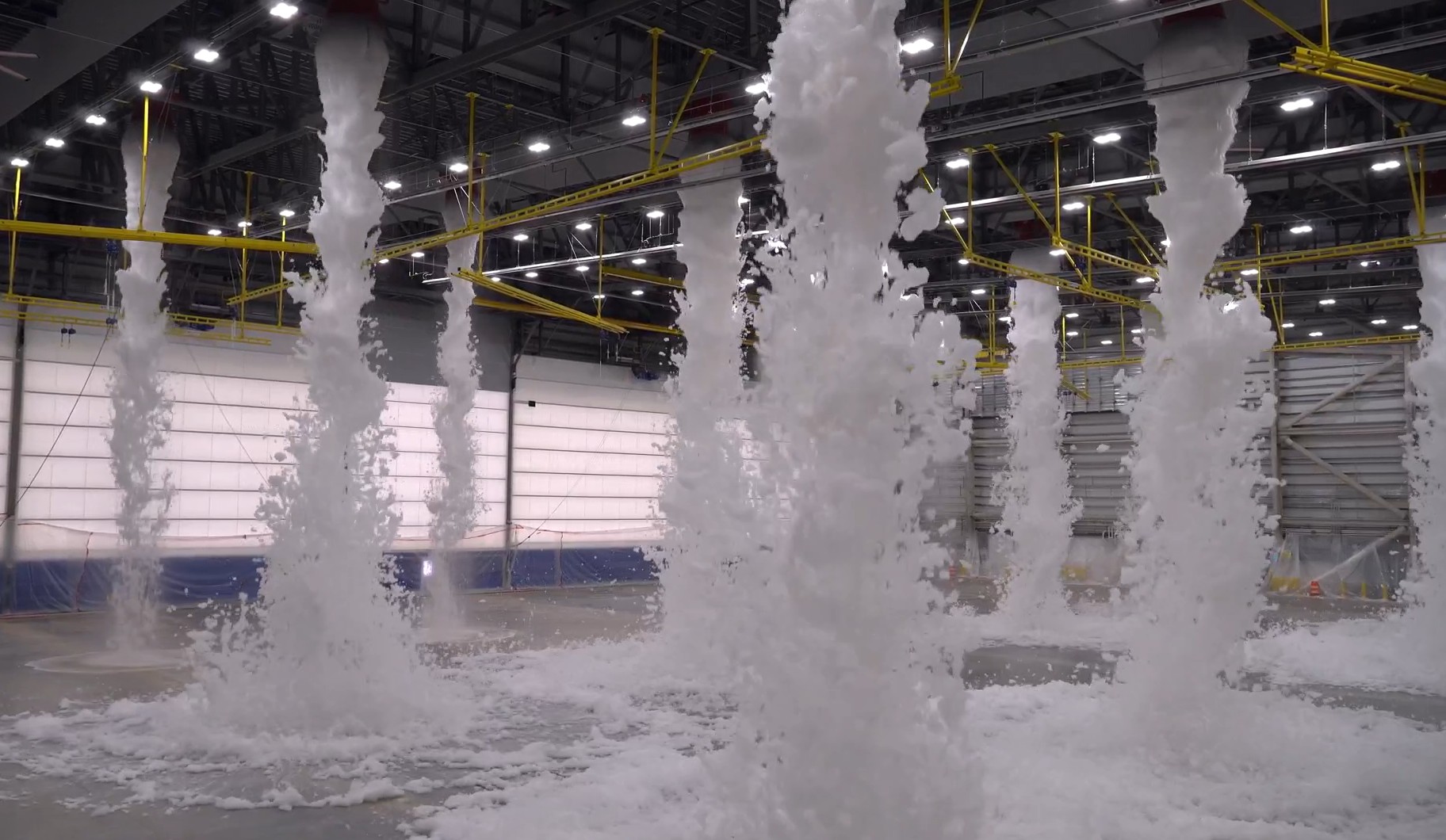 SW Hangar Foam Test