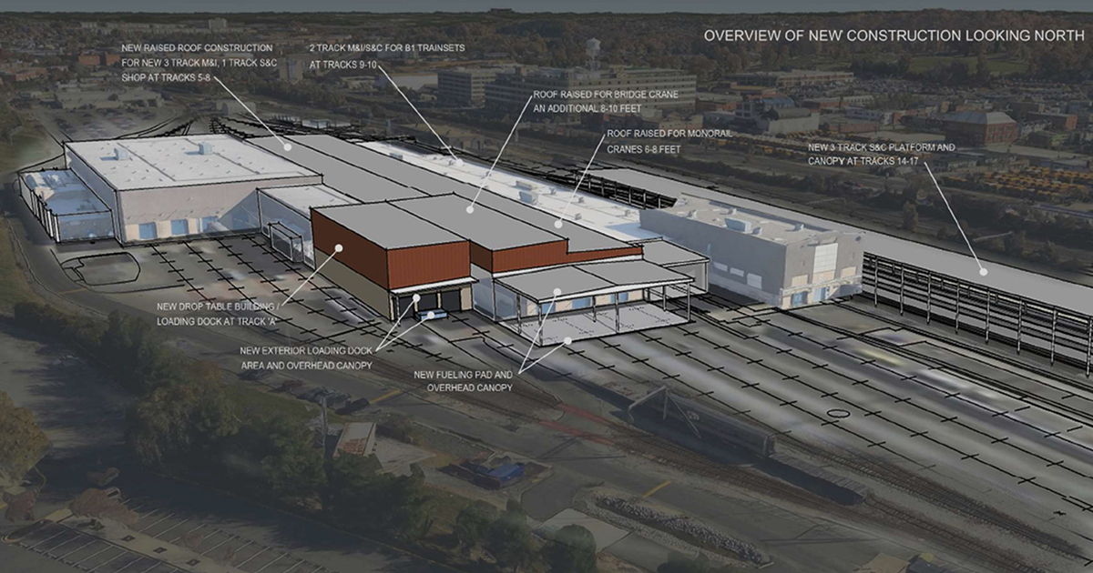Amtrak Construction - Modernization