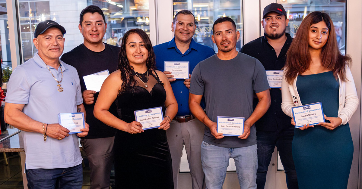 Pipefitter Training Program Graduates