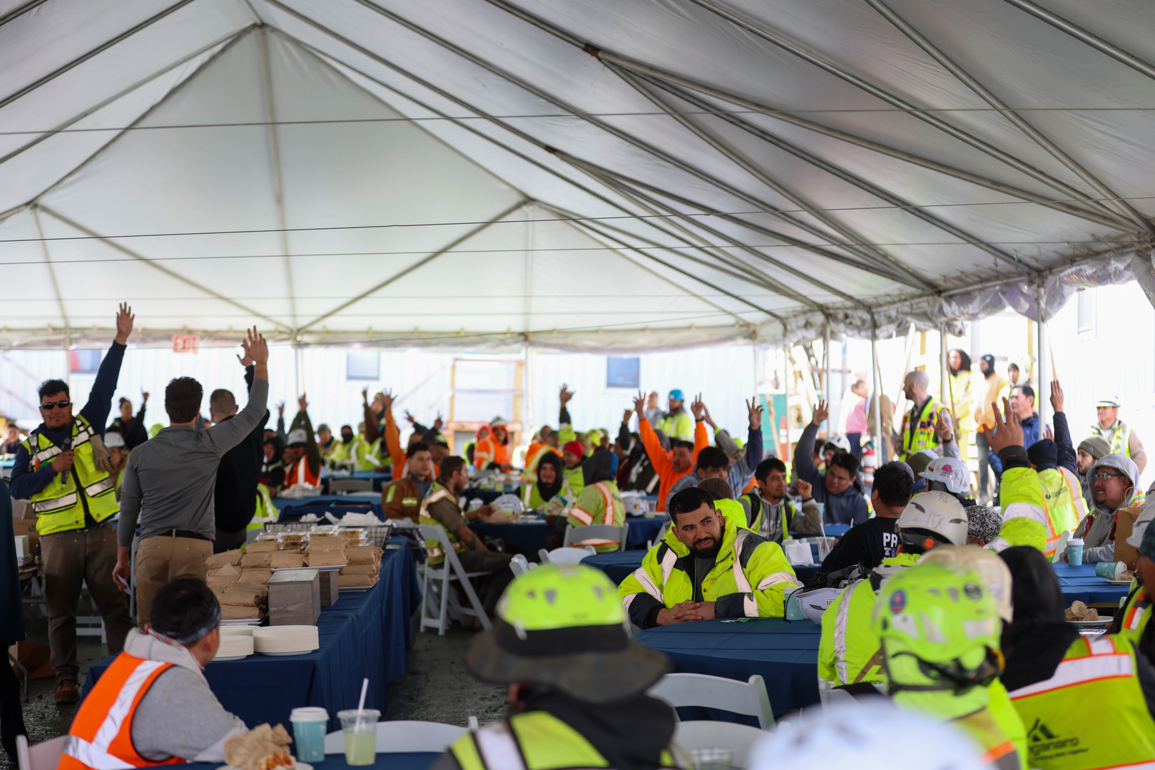 topping out luncheon