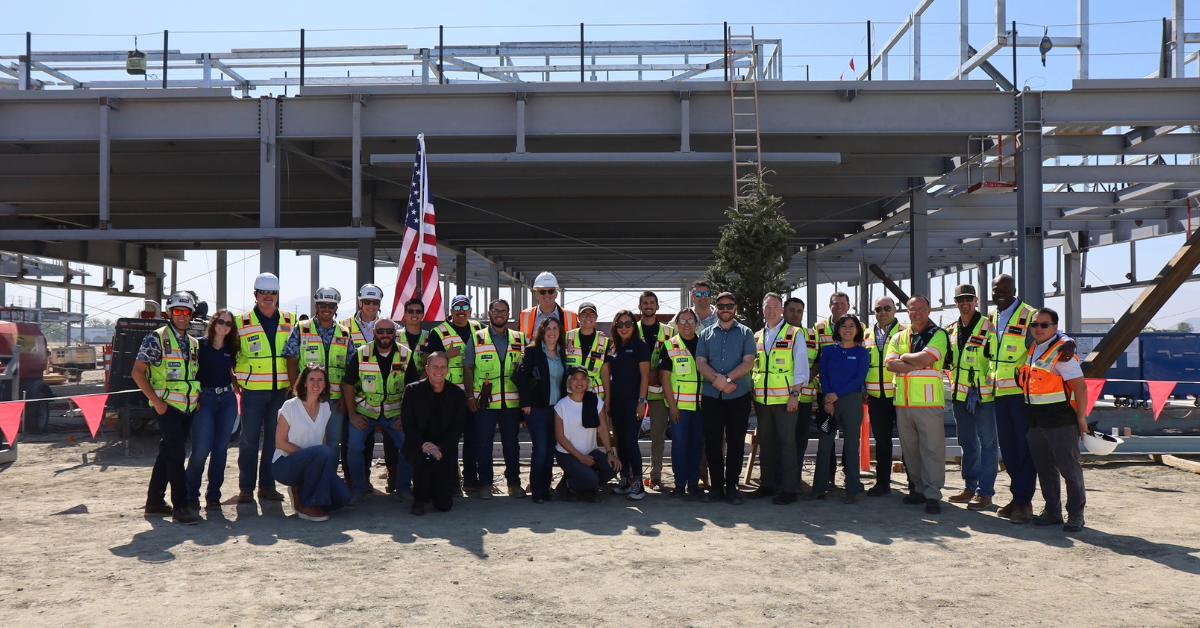 topping out