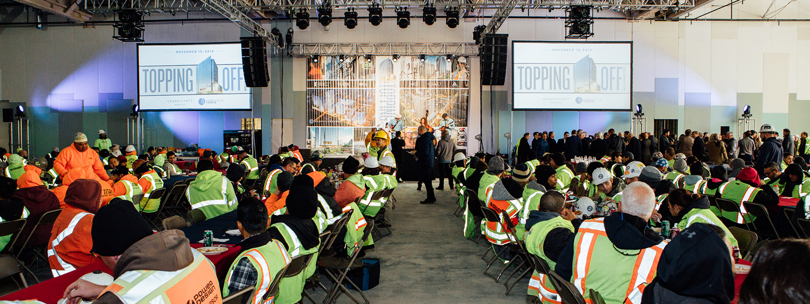 Clark/Bell Team Tops Out Grand Hyatt Nashville