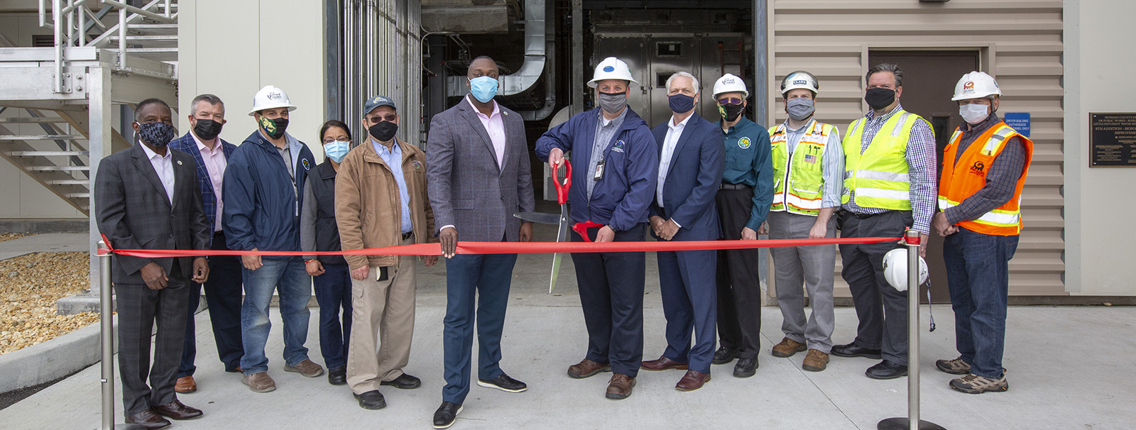Clark Celebrates Dedication of Howard County’s Little Patuxent Reclamation Plant