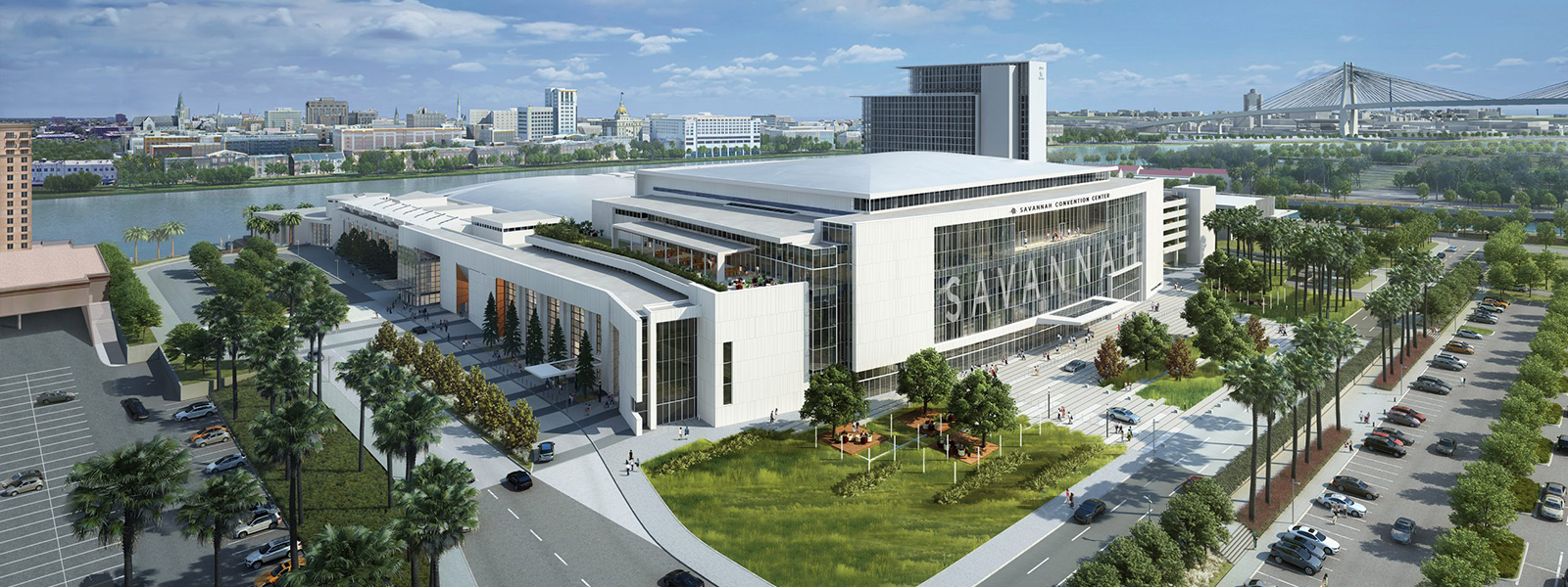 Clark Construction Breaks Ground on Much-Anticipated Savannah Convention Center Expansion