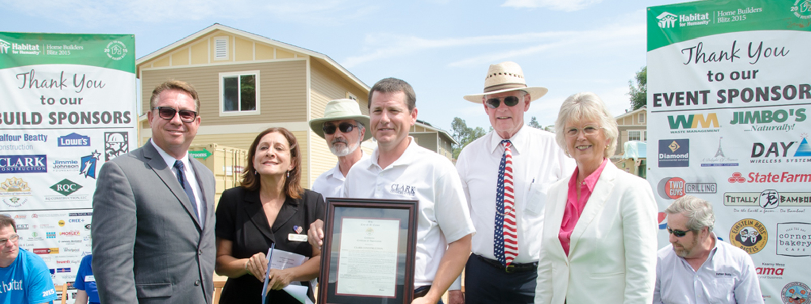 Clark Partners with Habitat for Humanity for 'Building Blitz'