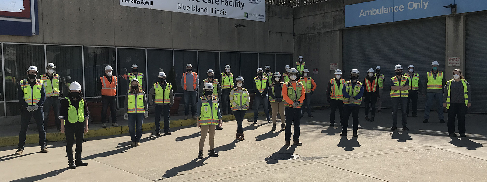 Clark Works to Deliver Alternate Care Facility for COVID-19 Patients Near Chicago 