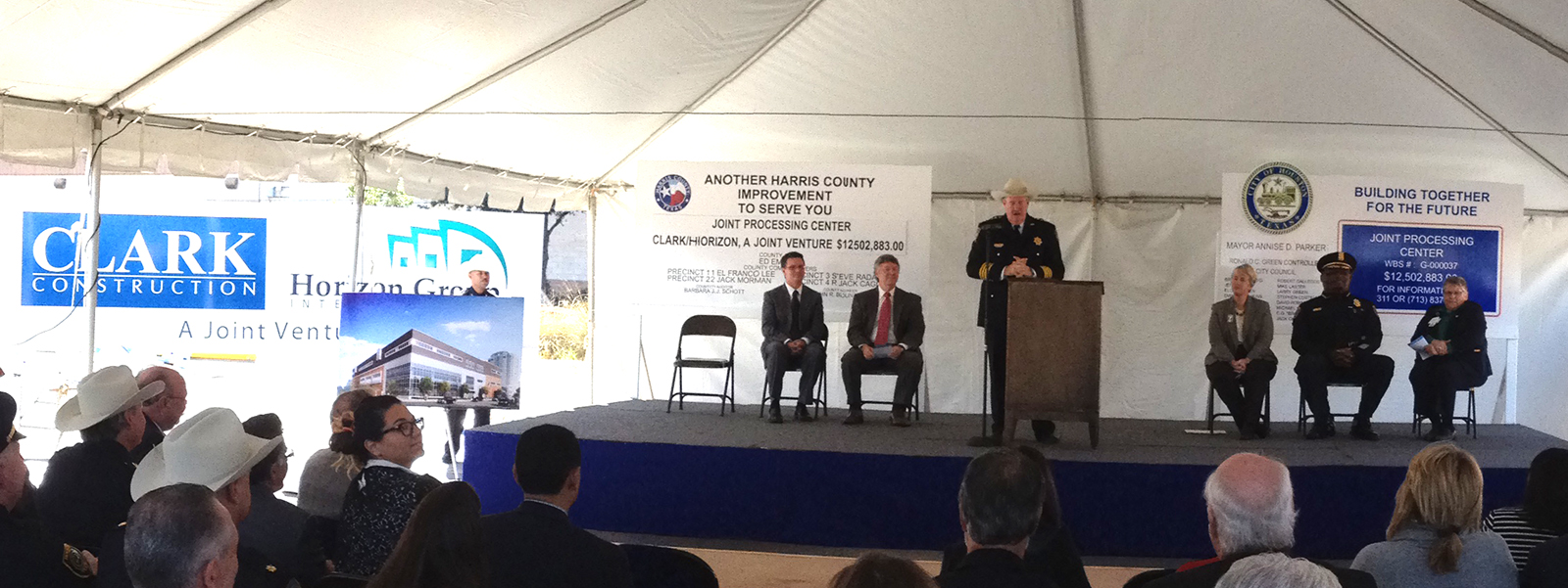 Clark/Horizon Break Ground on Joint Processing Center