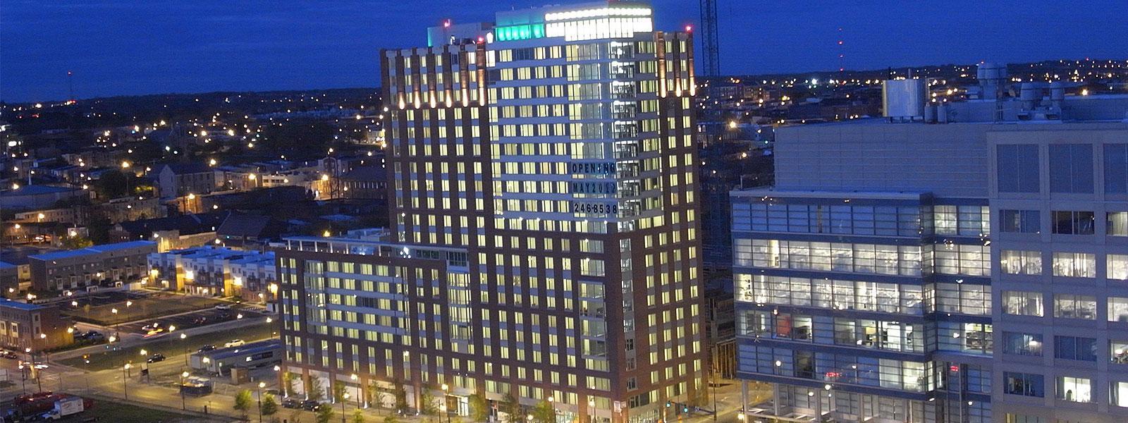 Clark Begins 20-Story Johns Hopkins Graduate Student Housing Project