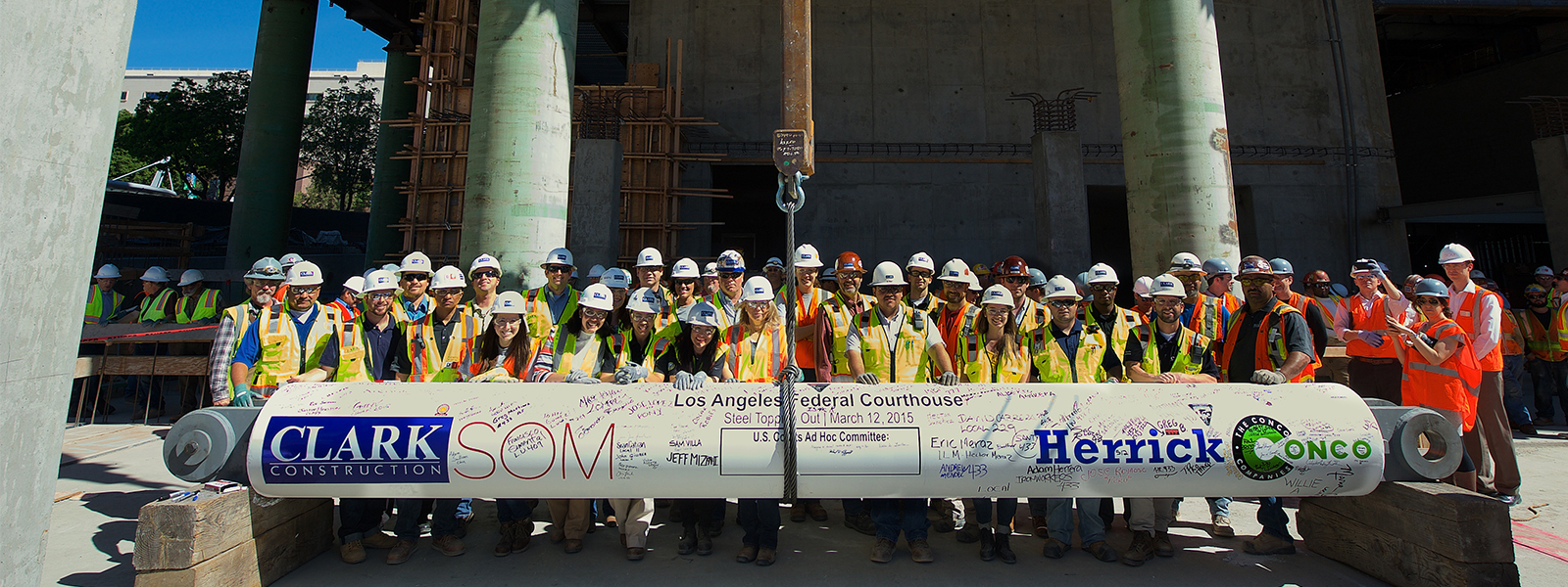 Future Los Angeles Courthouse Achieves Structural Milestone