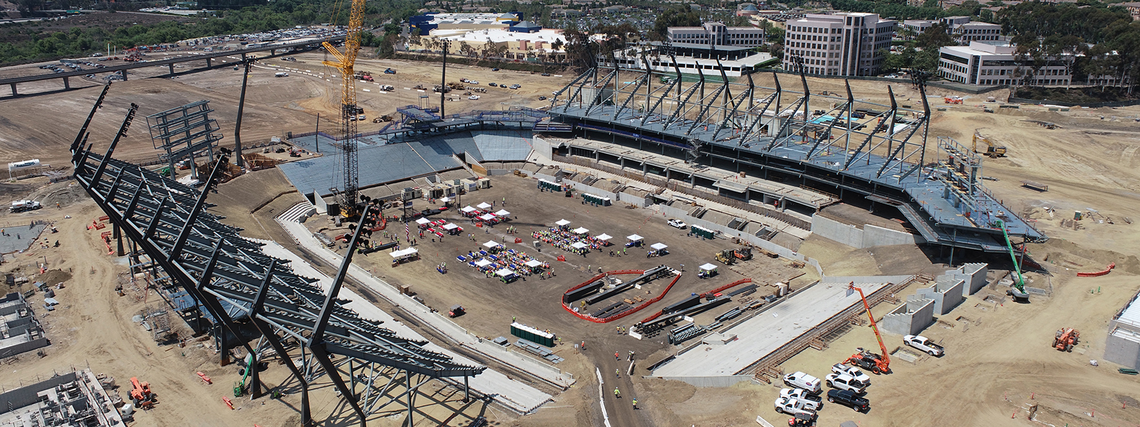 SDSU’s Aztec Stadium Tops Out, Remains on Track for 2022 Grand Opening
