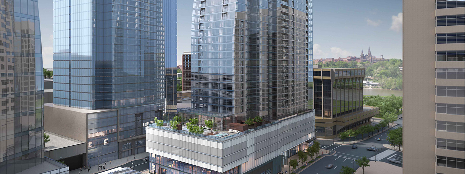 Clark Begins Work on Central Place Residential