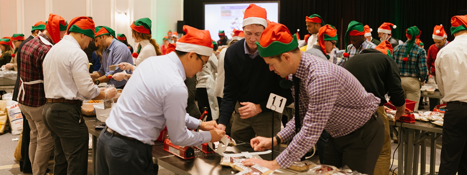 Clark Hosts Annual Meal Packing Event to Support Victims of Hurricane Dorian
