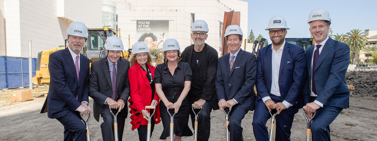 Groundbreaking Ceremony Marks the Official Start of a New Building at Segerstrom Center for the Arts