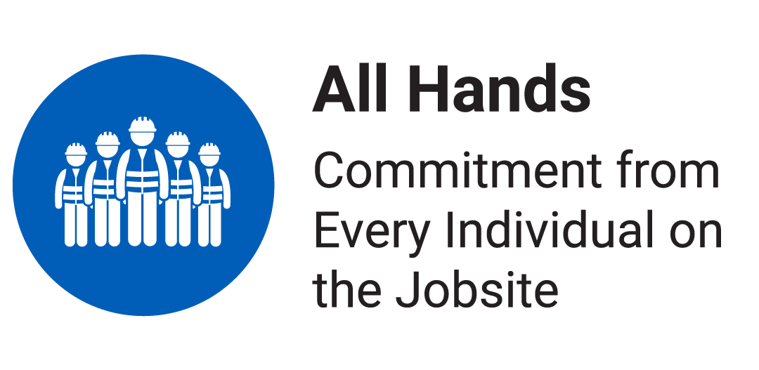 Clark's safety motto includes all hands, commitment from every individual on the jobsite