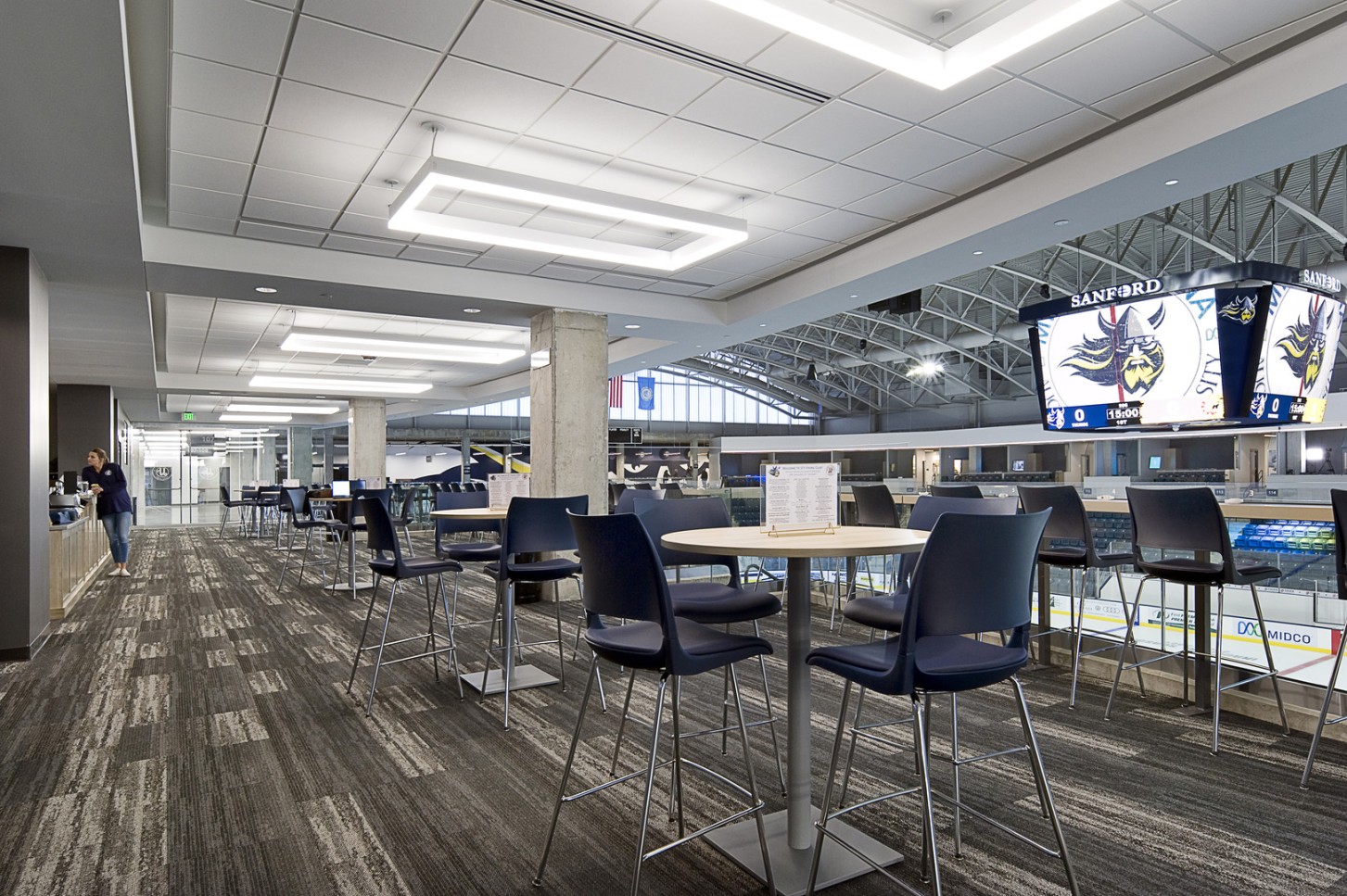 AU Midco Arena - seating