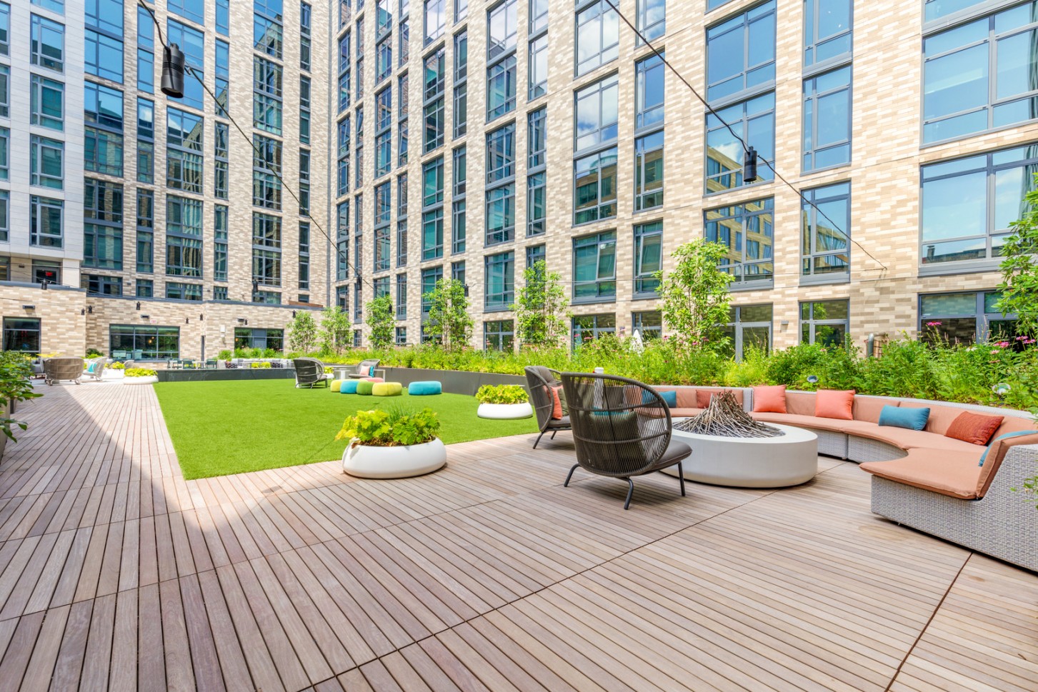 Outdoor area at The Westerly