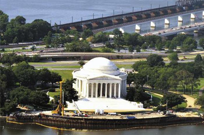Jefferson Memorial Seawall Repair