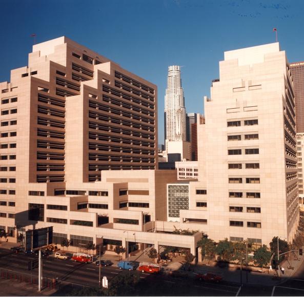 Ronald Reagan State Office Building, Los Angeles, California, completed in 1990