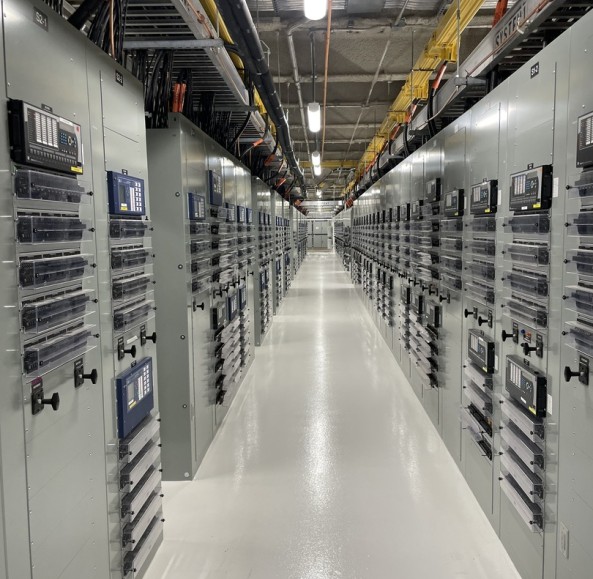 Takoma Substation control room Pepco