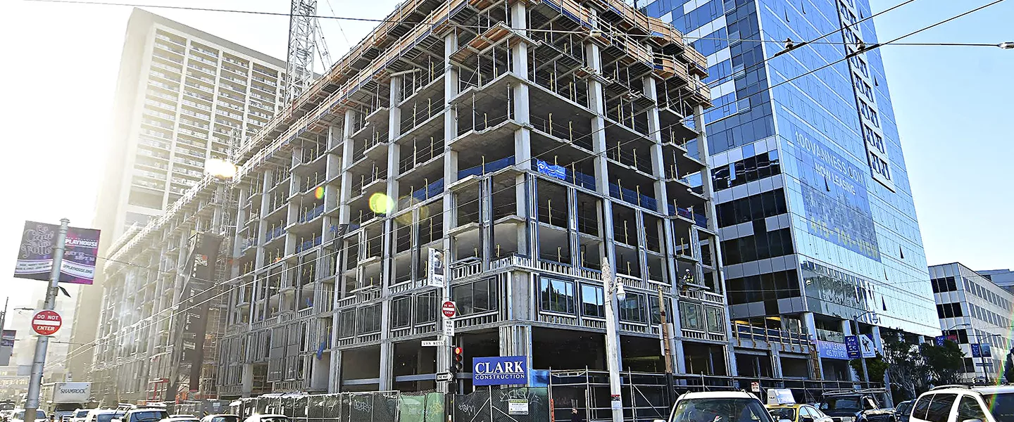 Clark Tops Out Concrete Structure at 150 Van Ness