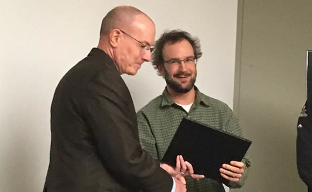 Dulles Metrorail Client Awards Silver Star to Matt Ellis