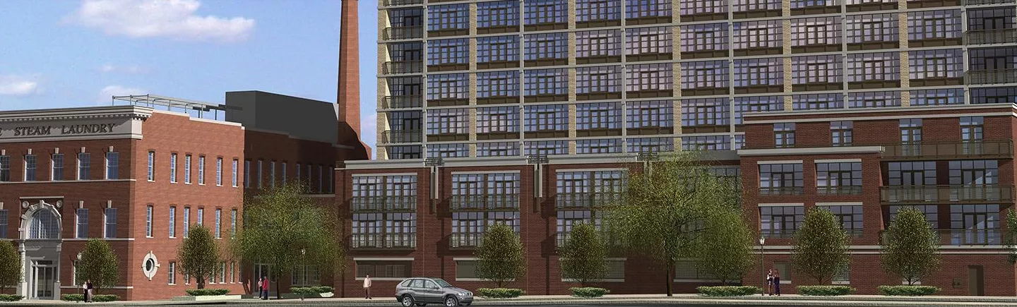 Condominium Development Underway at Former D.C. Laundry Plant