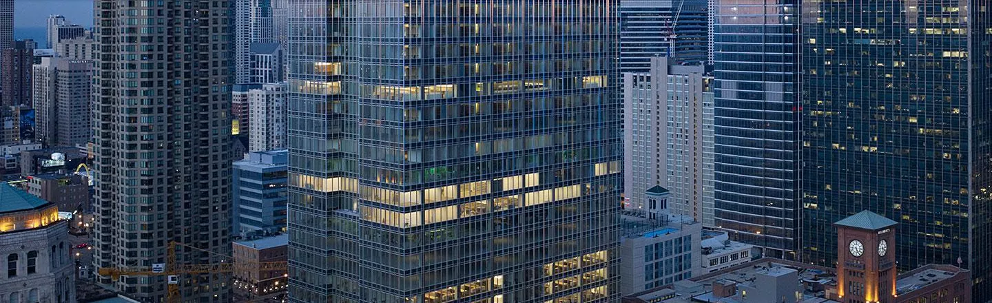 Construction Milestone Reached at 300 N. LaSalle