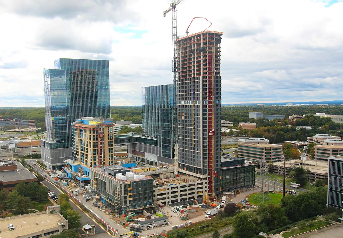 Skymark Tops Out as Tallest Residential Tower in Capital Region