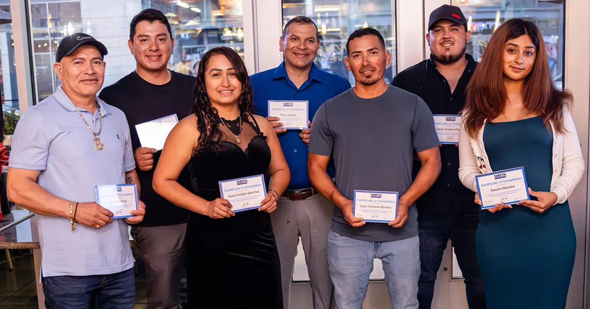 Pipefitter Training Program Graduates