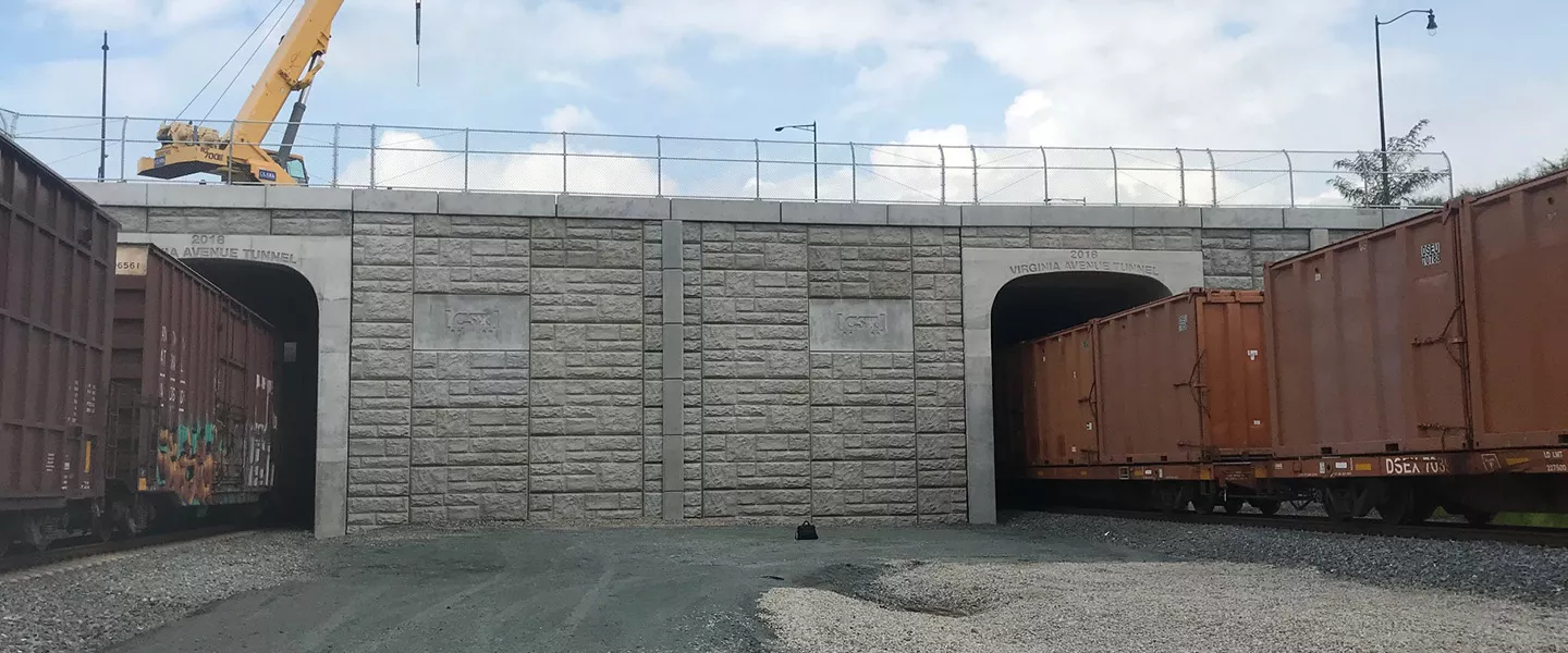 Clark/Parsons Reaches Substantial on Virginia Avenue Tunnel Reconstruction Project 