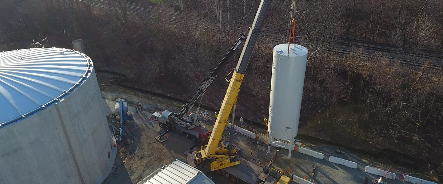 Clark Installs First AirPrex Phosphorus Precipitation System in the U.S. at Howard County’s Little Patuxent Water Reclamation Plant
