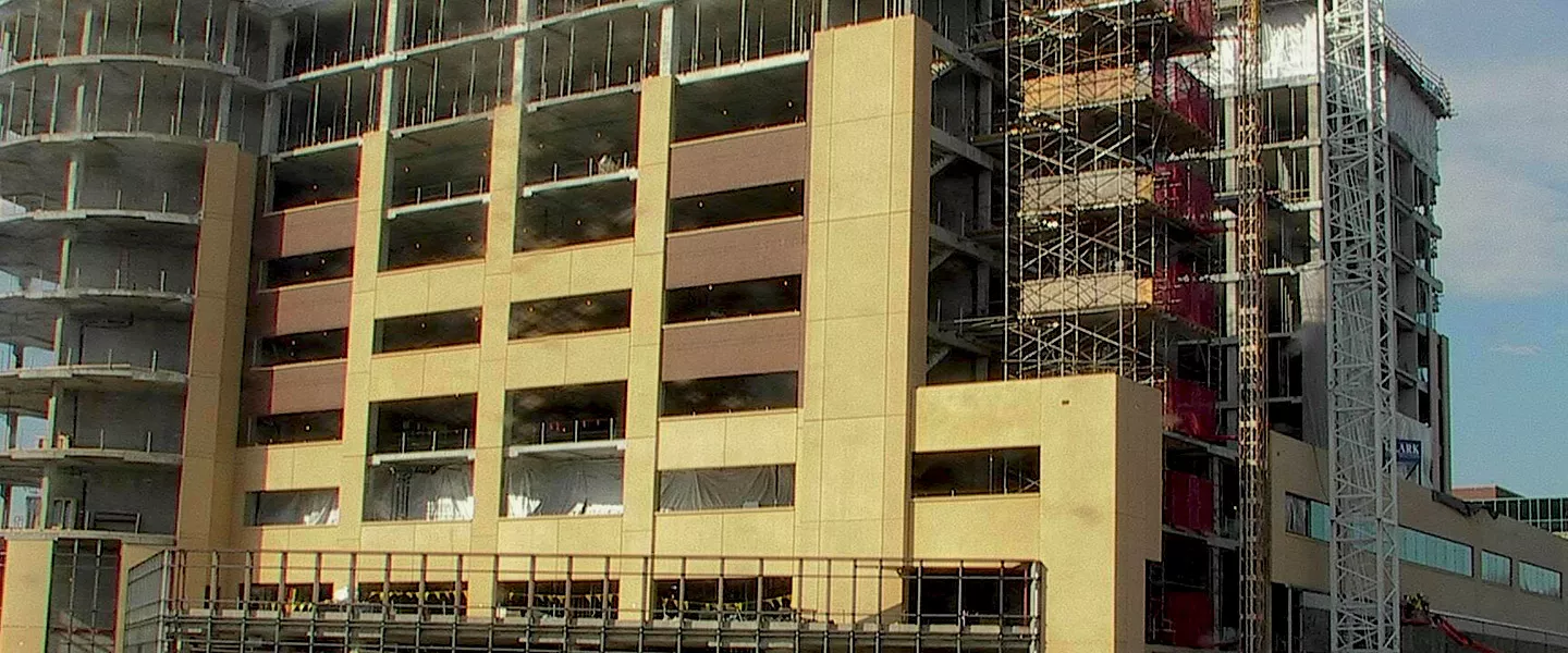 Inova Women's and Inova Children's Hospital Tops Out