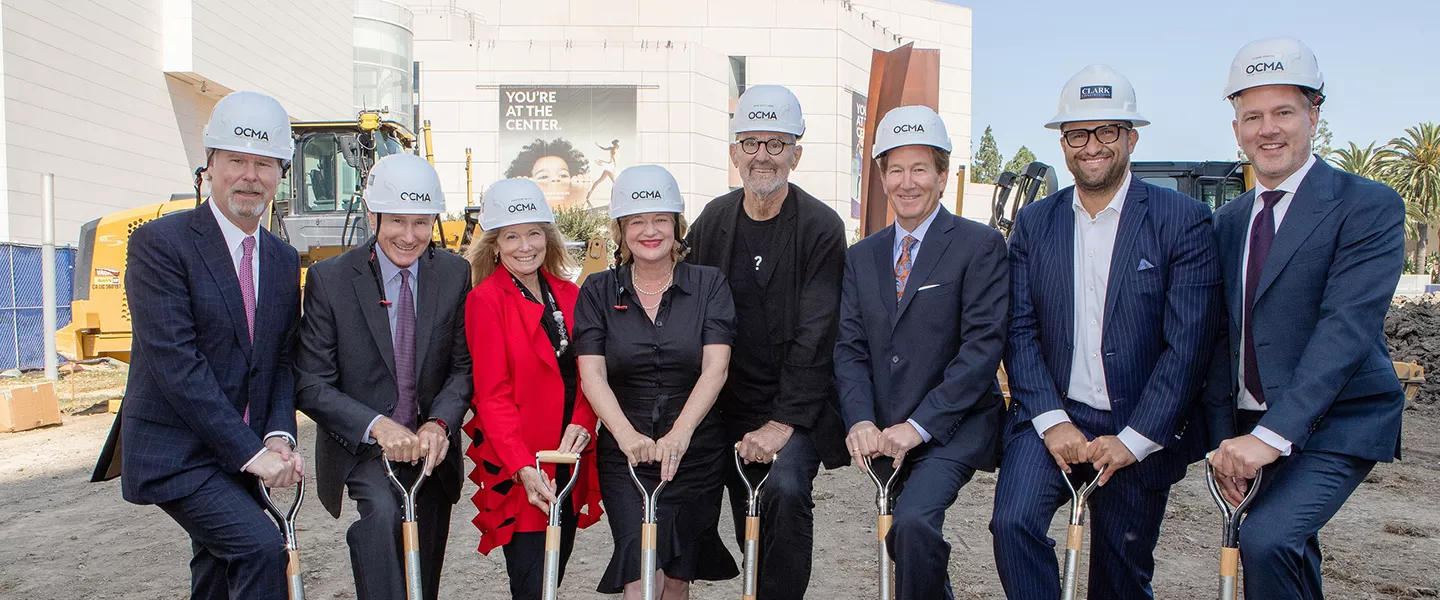 Groundbreaking Ceremony Marks the Official Start of a New Building at Segerstrom Center for the Arts