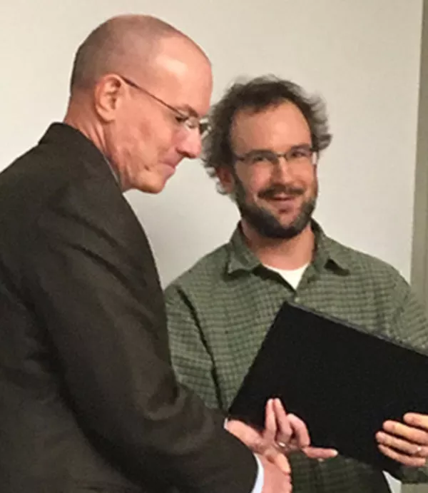 Dulles Metrorail Client Awards Silver Star to Matt Ellis