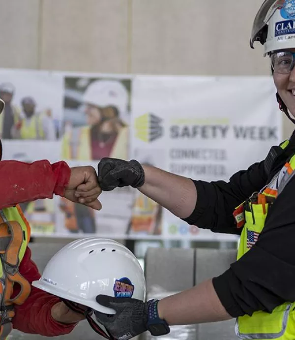 Clark to Require Trade Contractors to Switch From Hard Hats to Safety Helmets