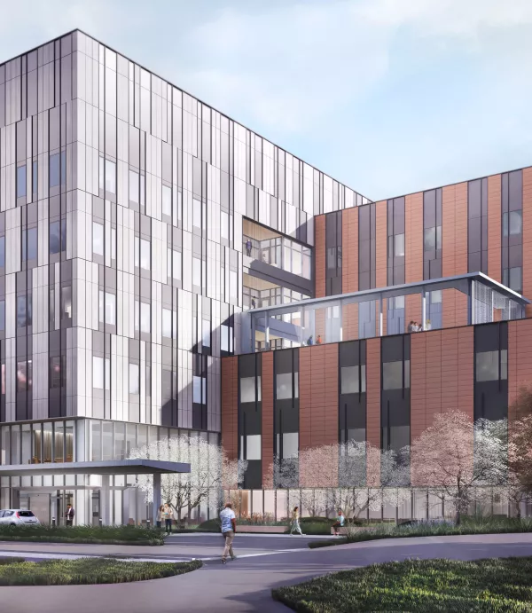 Behavioral Health Teaching Facility rendering