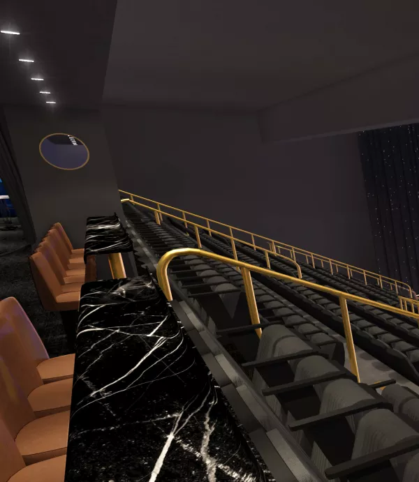 Baltimore Arena interior rendering